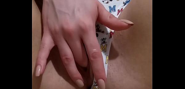  LittleHandSlut Fingers Her Tight Pussy After School